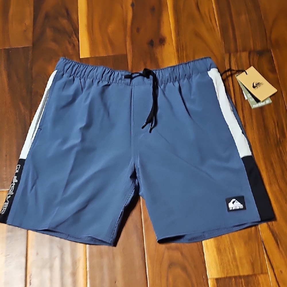 Quiksilver Navy and Black Performance Shorts